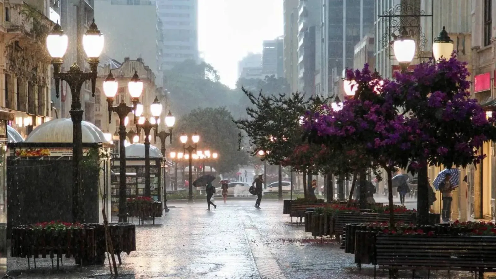Inmet emite alerta laranja para ventos de até 100 km/h e risco de granizo em 315 cidades paranaenses