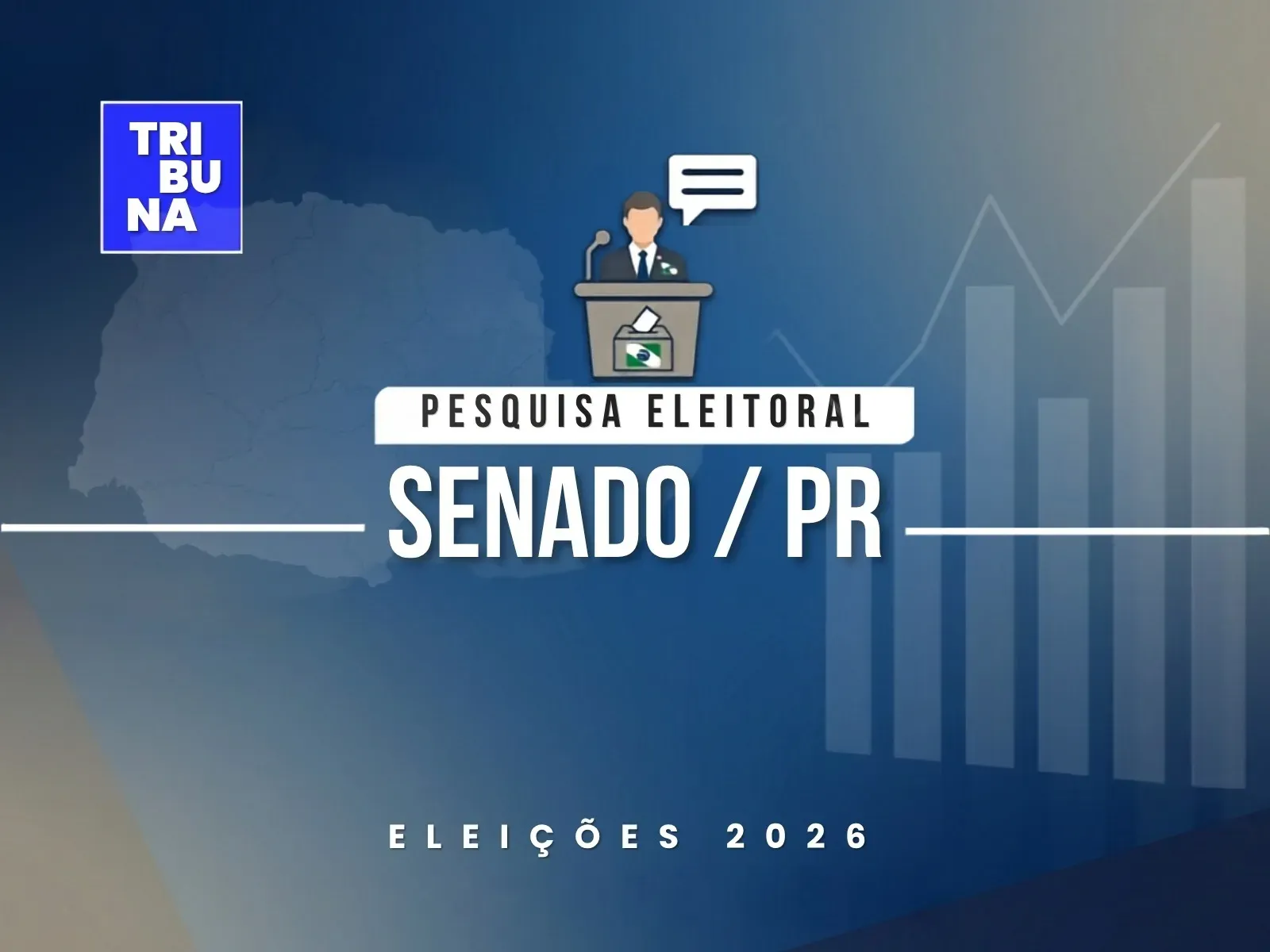 Deltan, Gleisi e Curi lideram pesquisa ao Senado pelo Paraná a 12 dias da eleição