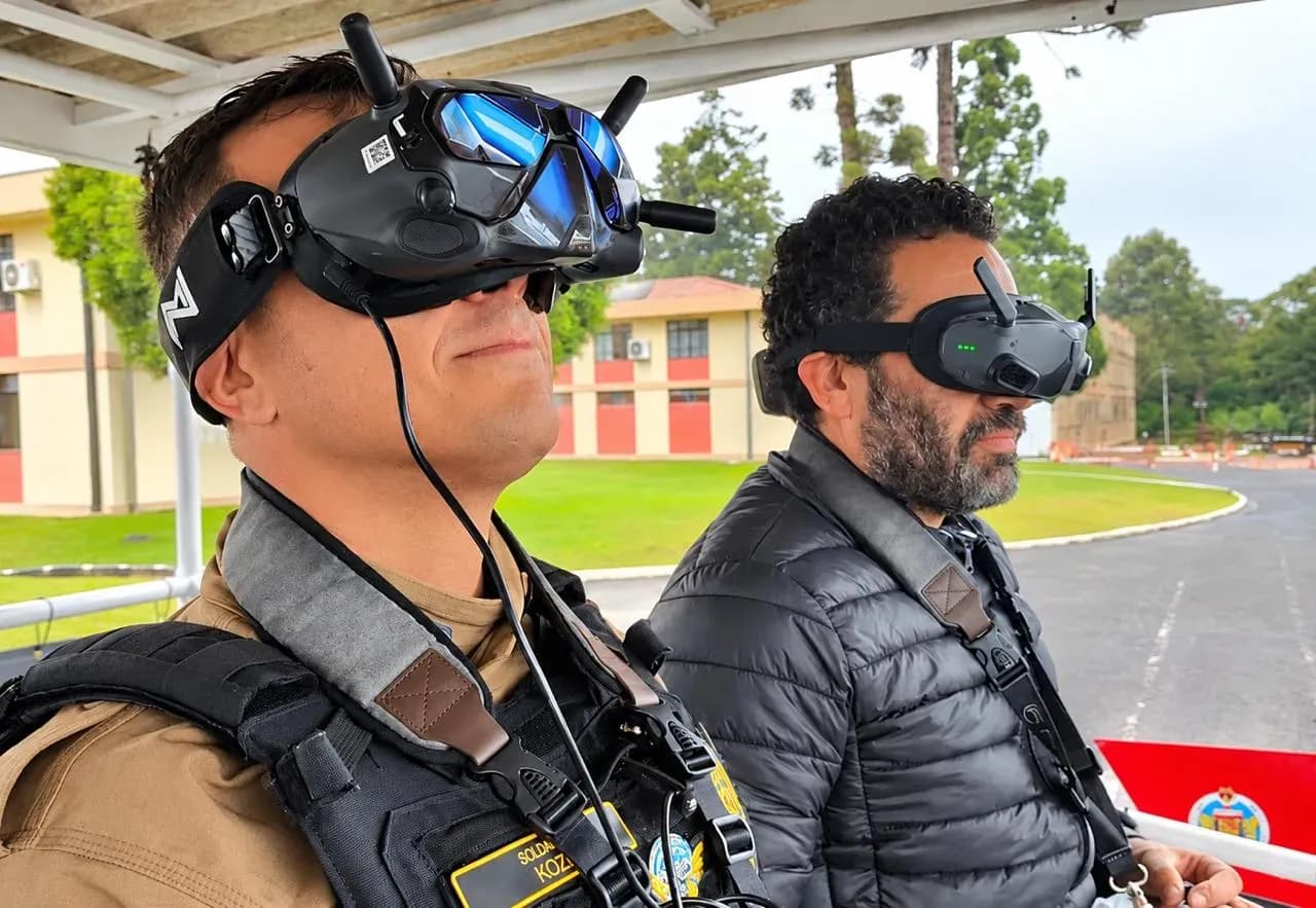 Tecnologia israelense para controle de drones começa a ser testada pelas forças de segurança do Paraná